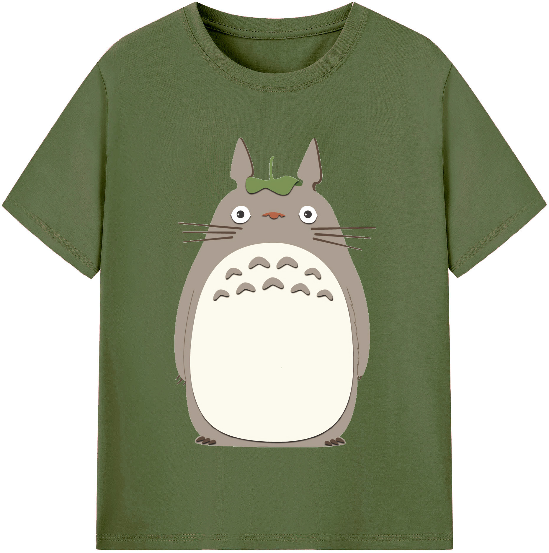 （画像用） となりのトトロ 草壁メイ 草壁サツキ My Neighbor Totoro Satsuki Kusakabe Mei Kusakabe 綿100％半袖Tシャツ（フロントプリント）